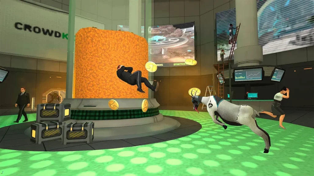 Система улучшения навыков в игре Goat Simulator Waste of Space