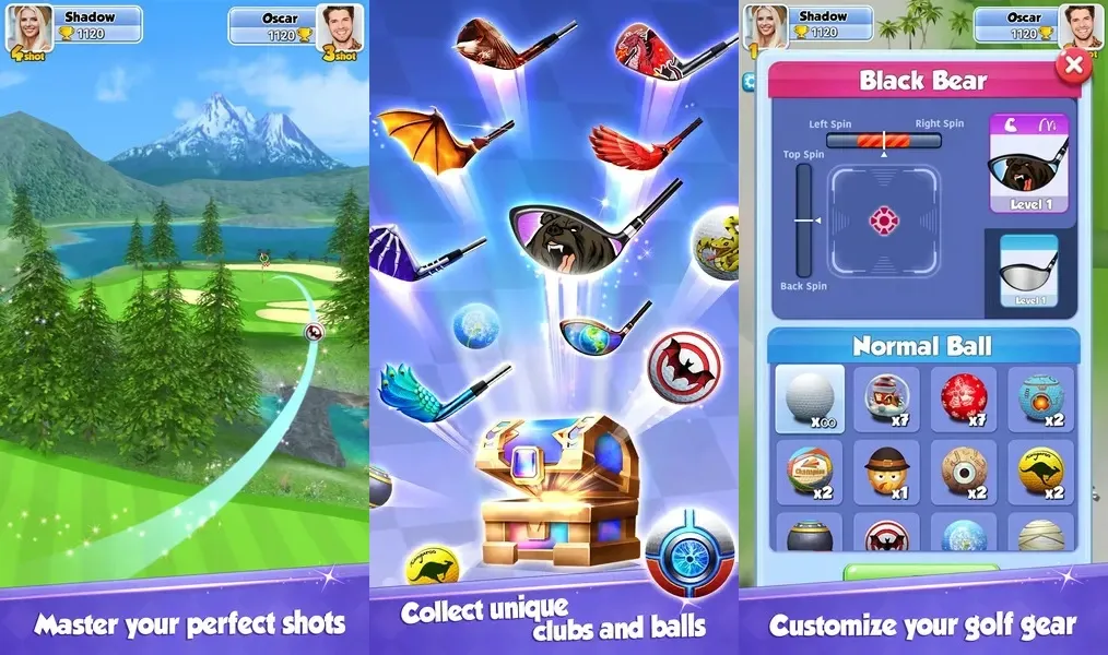 Golf Rival - спортивная игра-симулятор