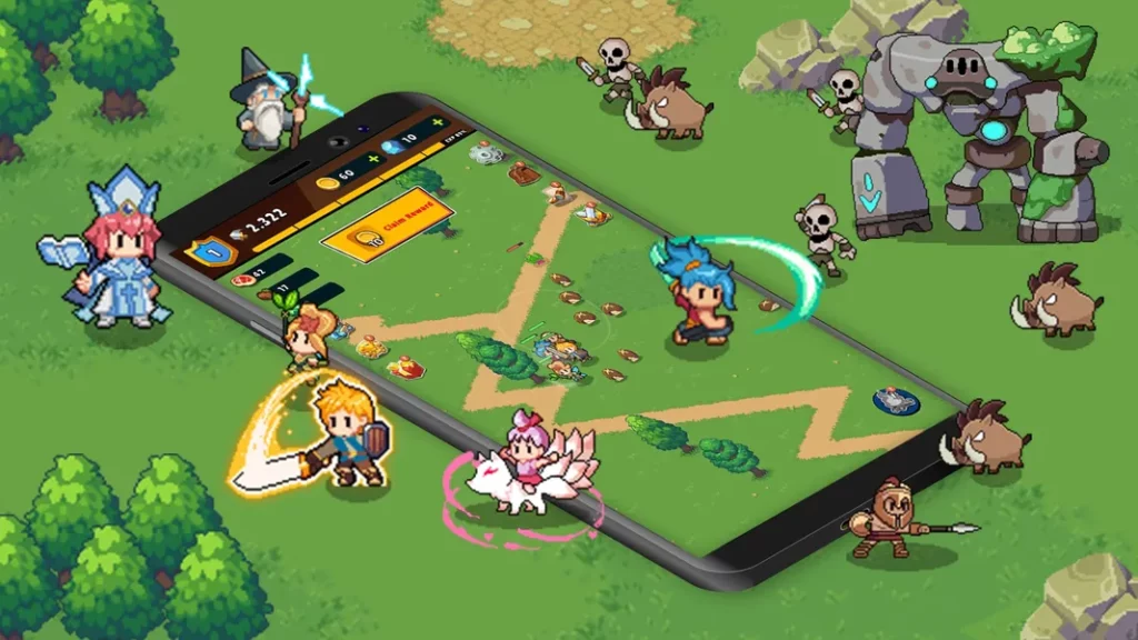 Guardian War - ролевая игра с элементами экшена, в которой вам предстоит спасти мир