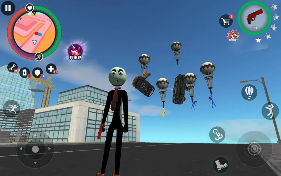 Сюжетная линия в Stickman Rope Hero 2
