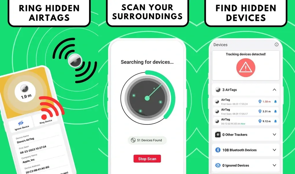 Статистика и подробные отчеты в Tracker Detect