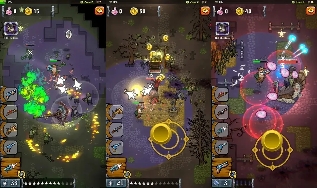 Wild Zombie West - приятная графика, без элементов насилия