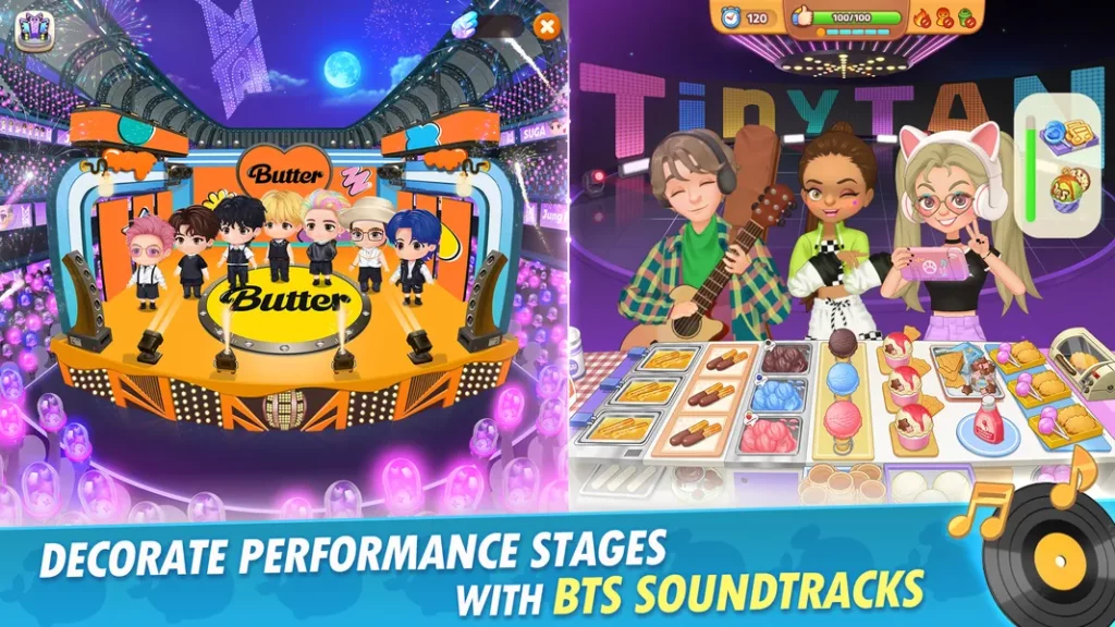 BTS Cooking On - лучшая игра BTS на Андроид