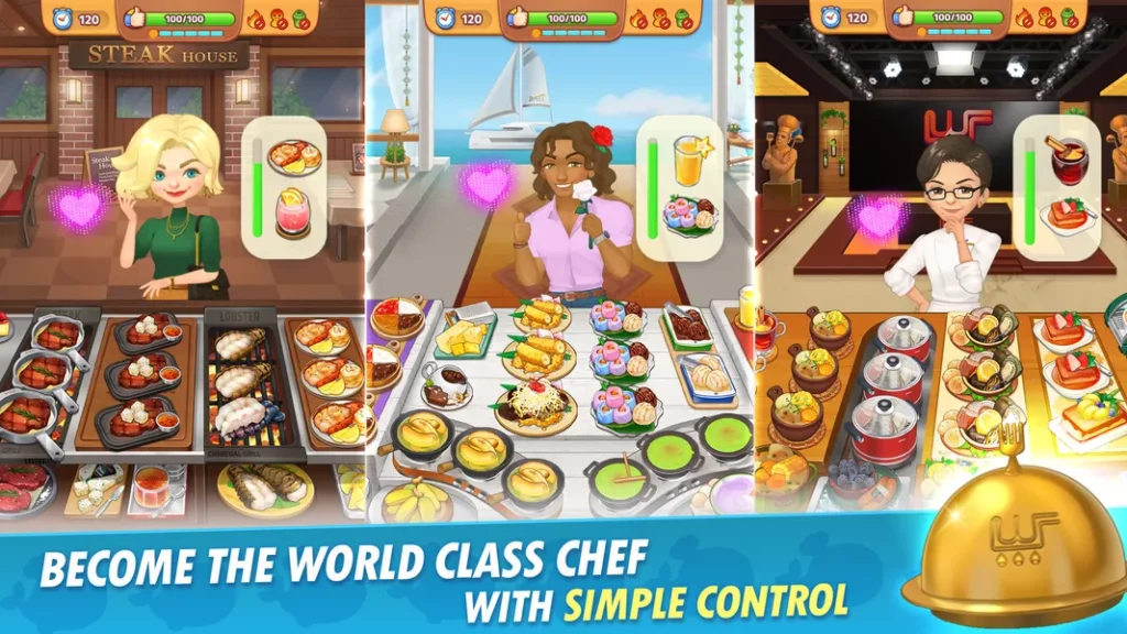 Дополнительные развлечения в игре BTS Cooking On