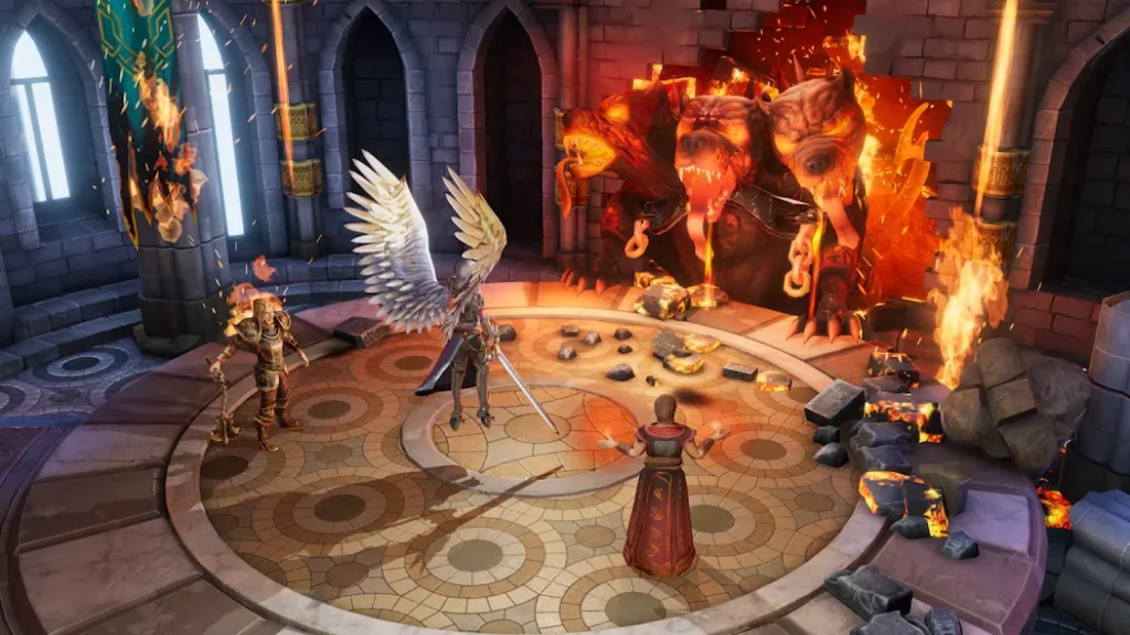 Множество возможностей для исследования в игре Summoners Raid