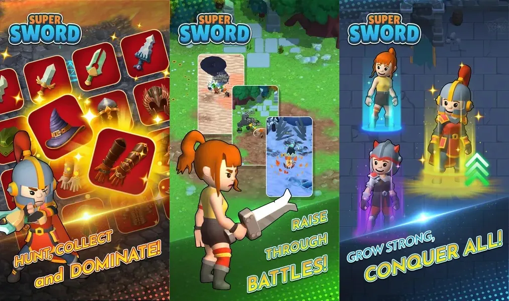 Super Sword - файтинг в увлекательном фэнтезийном мире