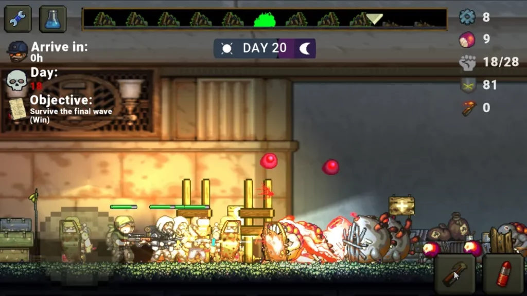 Режим кампании в игре The Last Barrier