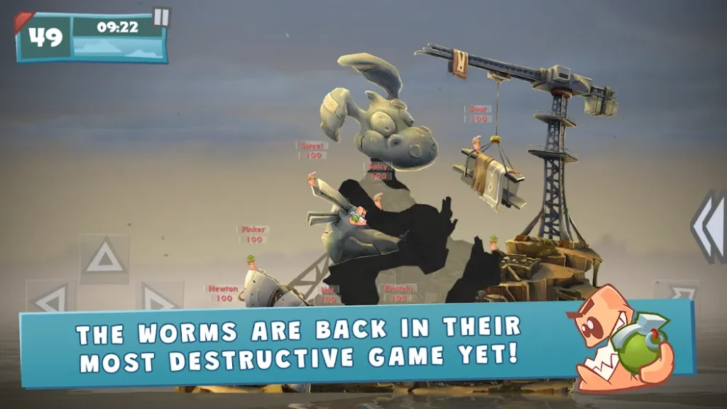 Worms W.M.D: Мобилизация передаёт атмосферу любимой игры и предлагает новое оружие