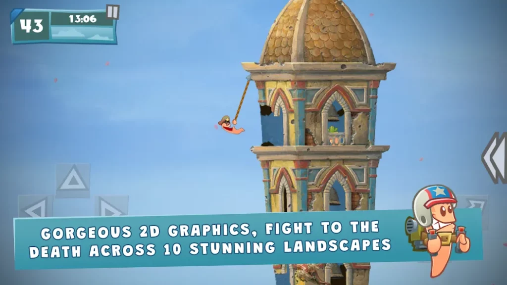 Worms W.M.D: Мобилизация - многопользовательский режим с юмором