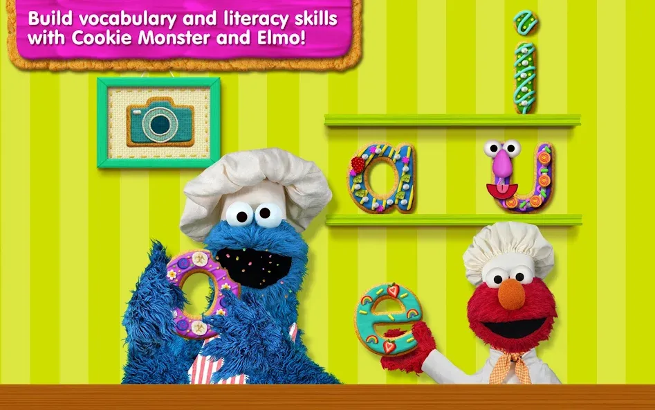 Графика и звук в игре Sesame Street Alphabet Kitchen
