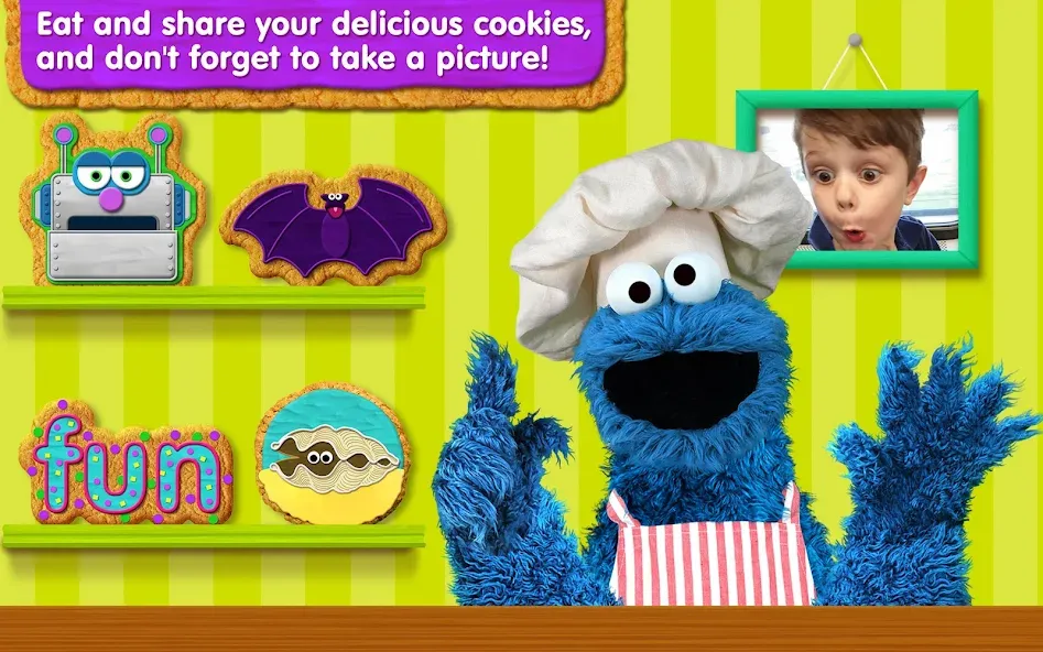 Представляем вашему вниманию игру Sesame Street Alphabet Kitchen