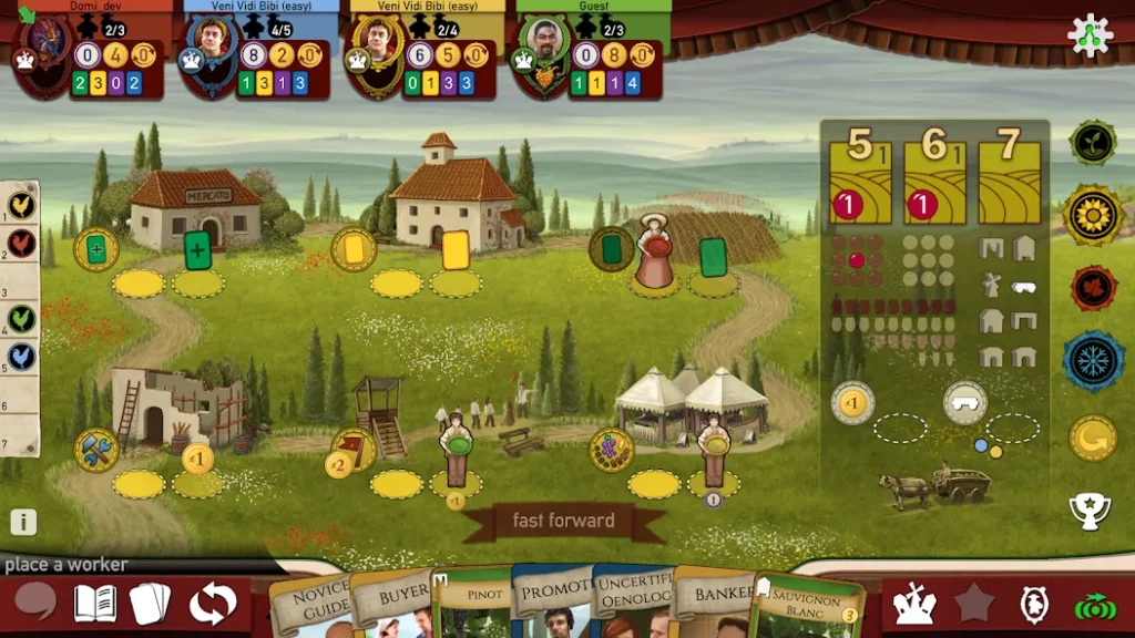 Преимущества игры Viticulture