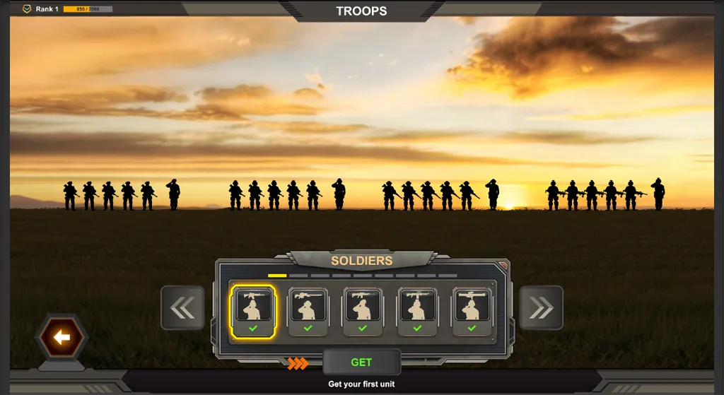 Сотни уровней в игре Warzone Commander