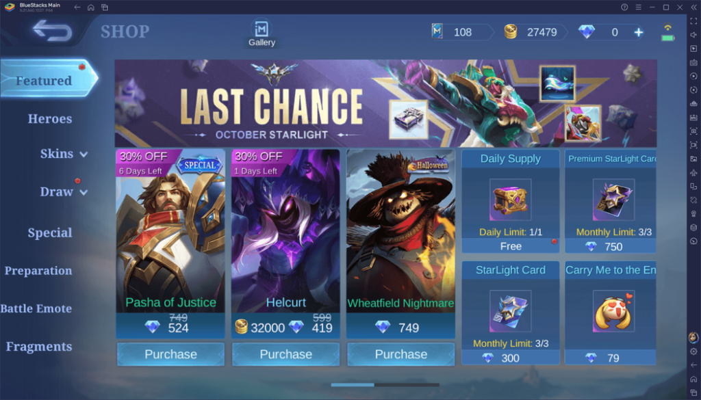 Скриншот Как получить скины в Mobile Legends: быстрые способы разблокировки и коллекционные награды