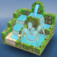 Flow Water Fountain 3D Puzzle 2.16