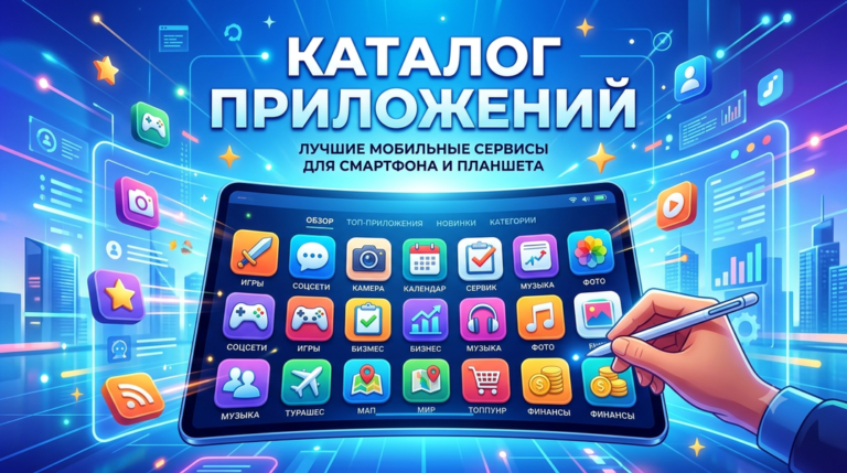 Где найти все ссылки на приложения?