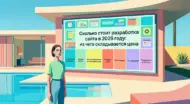 Сколько стоит разработка сайта в 2026 году: из чего складывается цена